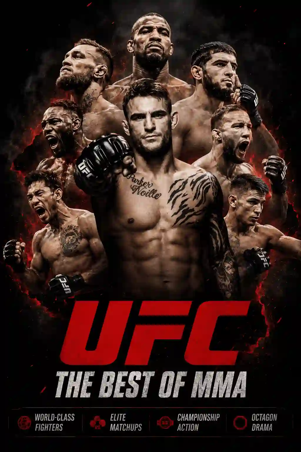 Live sports event poster